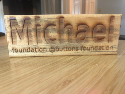 Sentimental Wood Work Thing